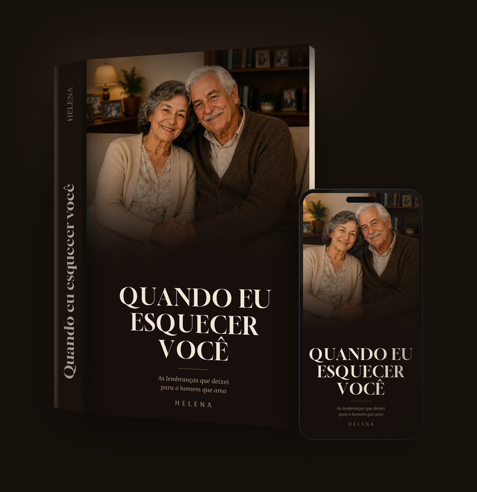 O livro Quando Eu Esquecer Você, no papel e no celular